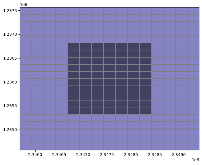 ../../../_images/notebooks_part1_flopy_solutions_04_Modelgrid_and_intersection_solution_28_0.png
