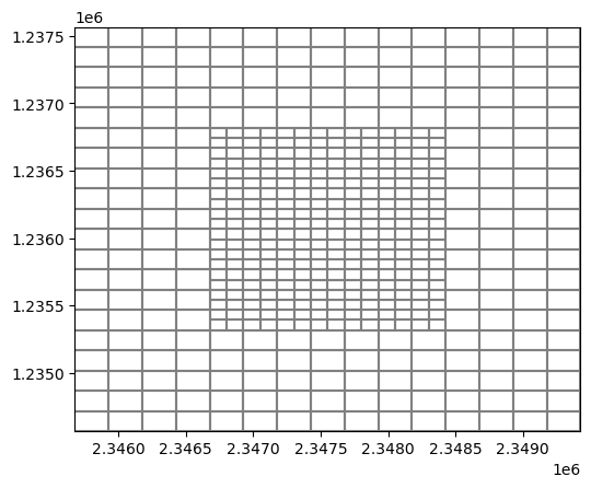 ../../../_images/notebooks_part1_flopy_solutions_04_Modelgrid_and_intersection_solution_32_0.png