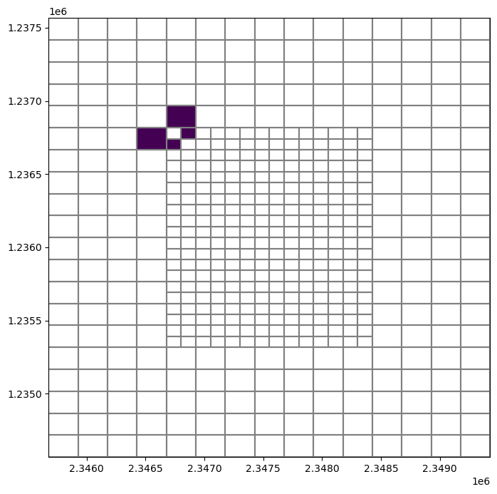 ../../../_images/notebooks_part1_flopy_solutions_04_Modelgrid_and_intersection_solution_40_0.png